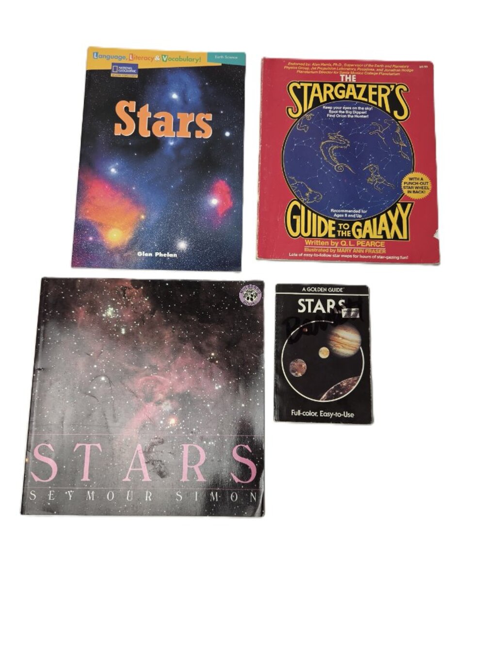 4 Astronomy Books Stars Constellations Stargazing National Geographic Guide